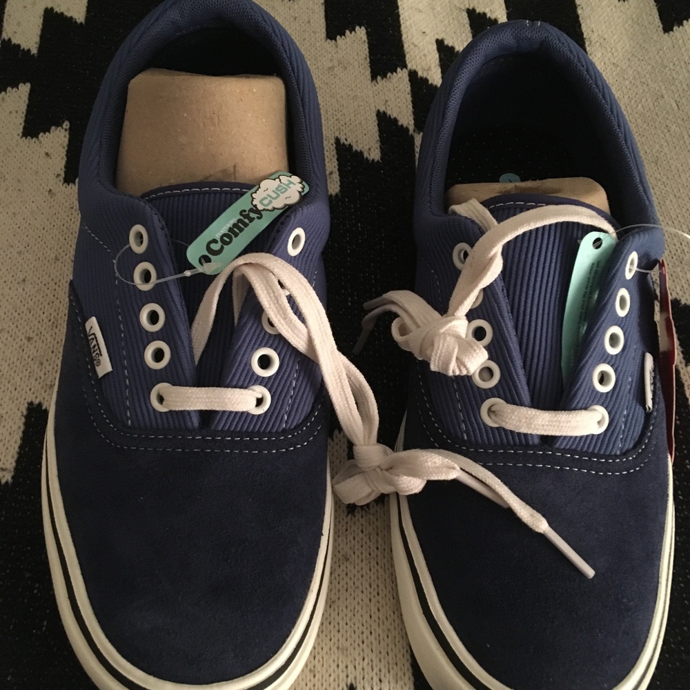 Vans ComfyCush Blue Two-Toned Sneakers